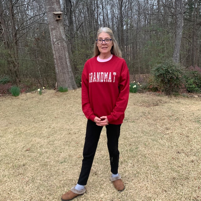 Personalized Embroidered Floral Sweatshirt with Kids Names