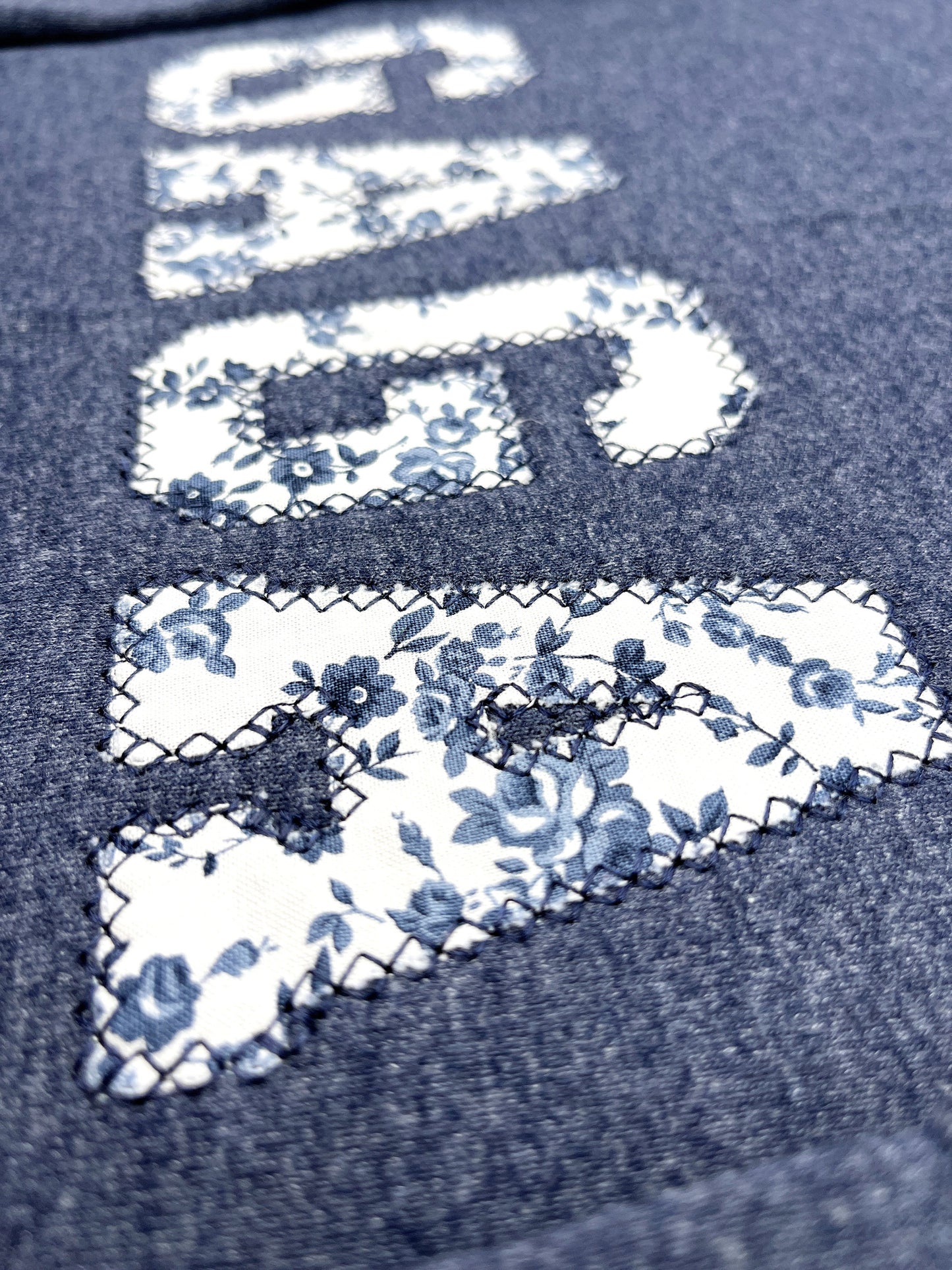 Personalized Embroidered Floral Sweatshirt with Kids Names