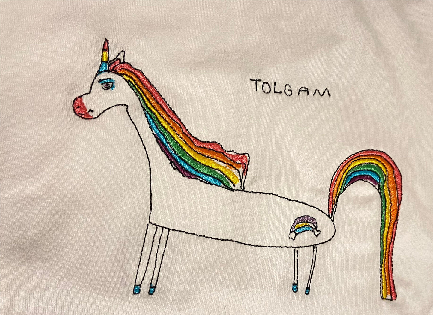 Custom Embroidered Kids Drawing Artwork Sweatshirt, Hoodie, Custom Kids Photo Drawing, Personalized Unique Gift for Moms, Dads, Grandparents