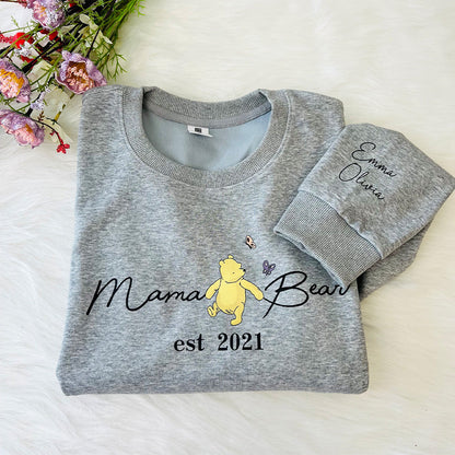 Personalized Mama Bear Sweatshirt