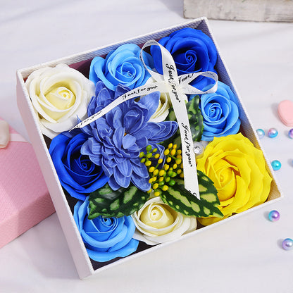 Soap Flower Box Mother's Day Rose Gift For Mum