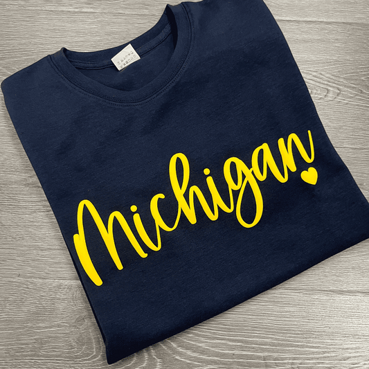 Custom Football Team Game Day Puff Sweatshirt