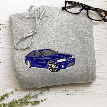 Customized Embroidered Car Craft Hoodies, Car Enthusiast Gifts