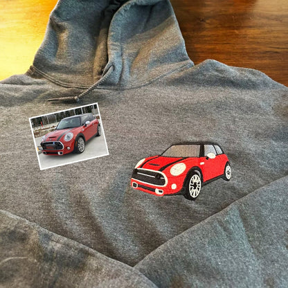 Customized Embroidered Car Craft Hoodies, Car Enthusiast Gifts