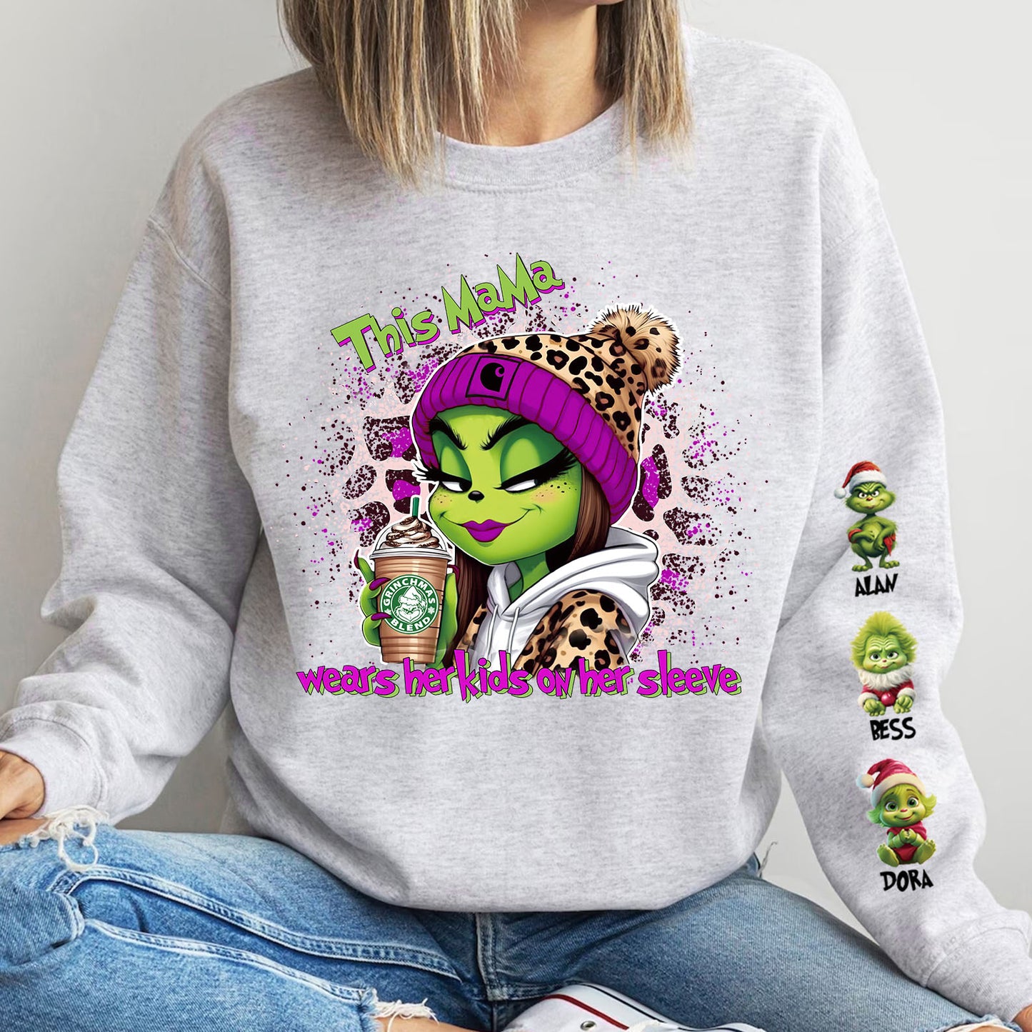 Custom Christmas Movie Characters Mama and Daddy T-Shirt/Sweatshirt/Hoodie