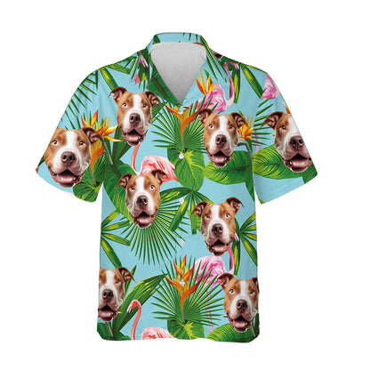 Hawaii Friend Shirt - Personalized Custom Dog Photo Hawaiian Shirt