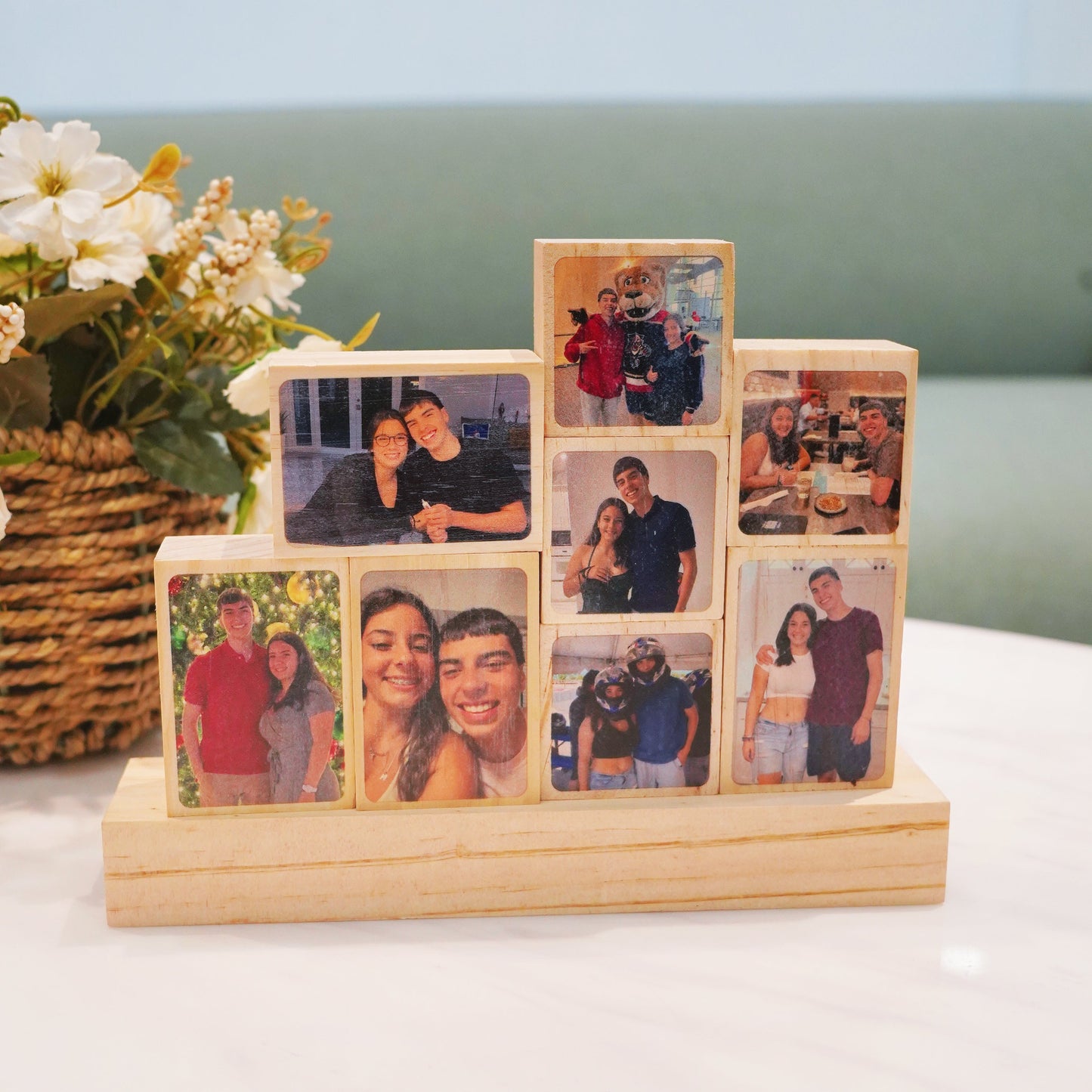 Personalized Photo Stacking Blocks