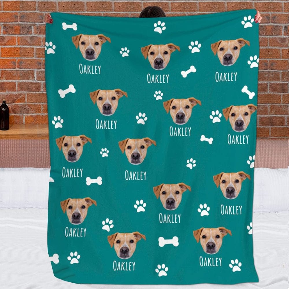 Custom Unique Blanket With Pet Photos, Best Gifts for Pet Lovers