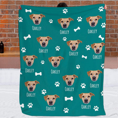 Custom Unique Blanket With Pet Photos, Best Gifts for Pet Lovers