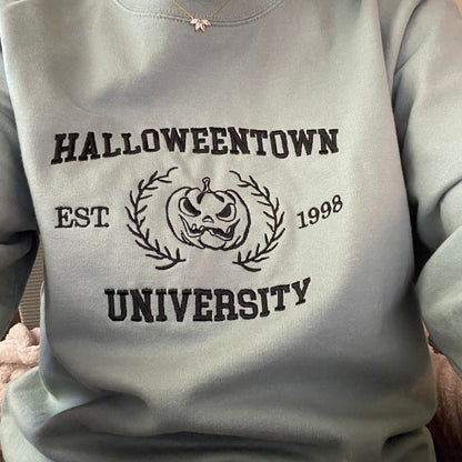 Halloweentown Est 1998 Embroidered Sweatshirt