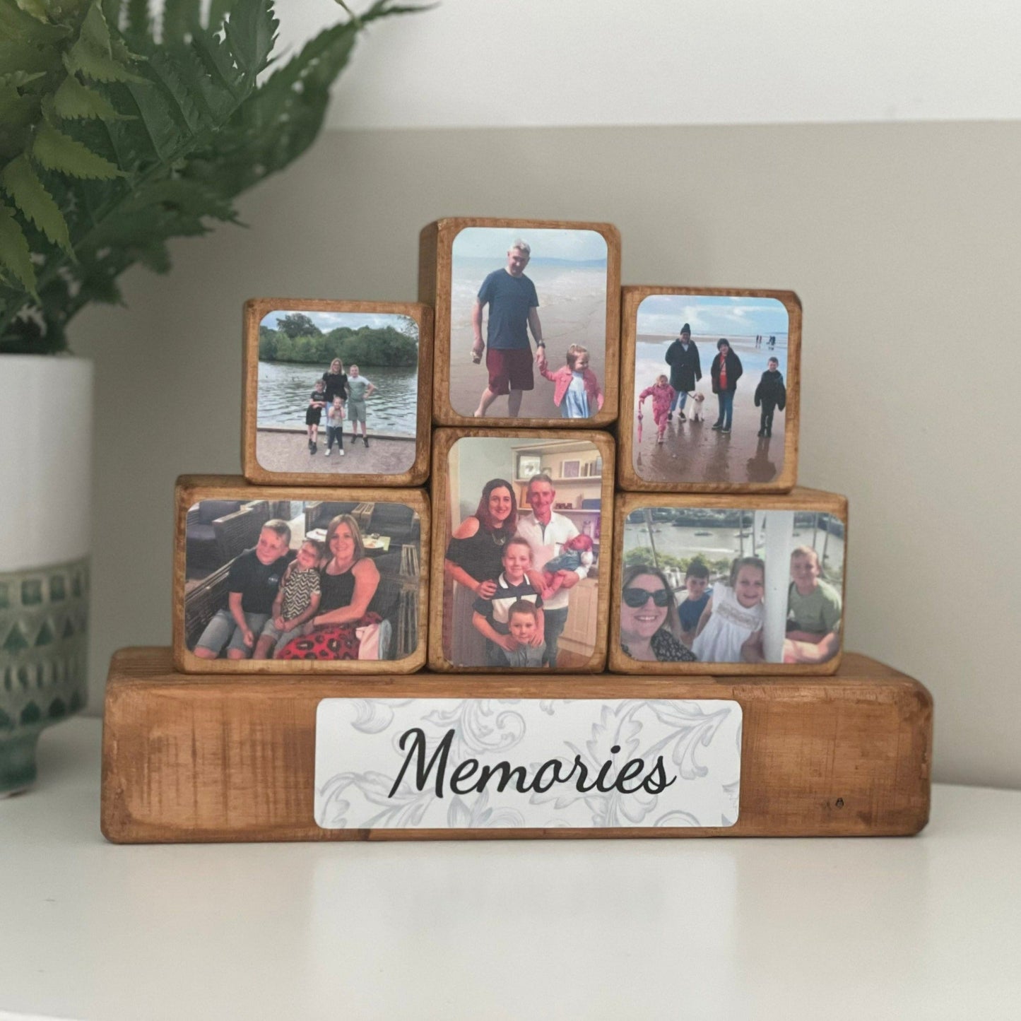 Personalized Photo Stacking Blocks