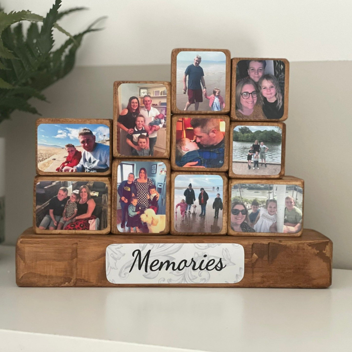 Personalized Photo Stacking Blocks