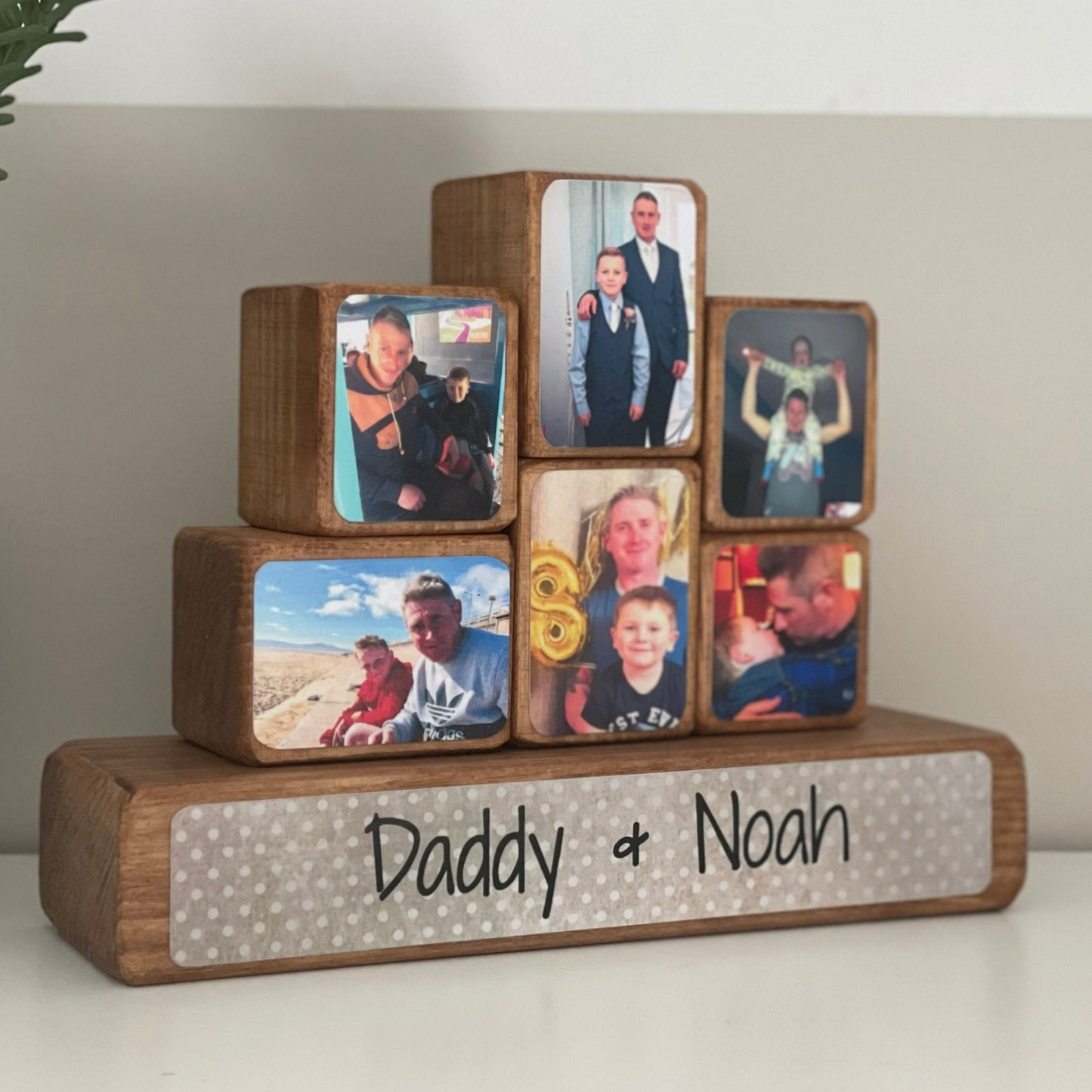 Personalized Photo Stacking Blocks