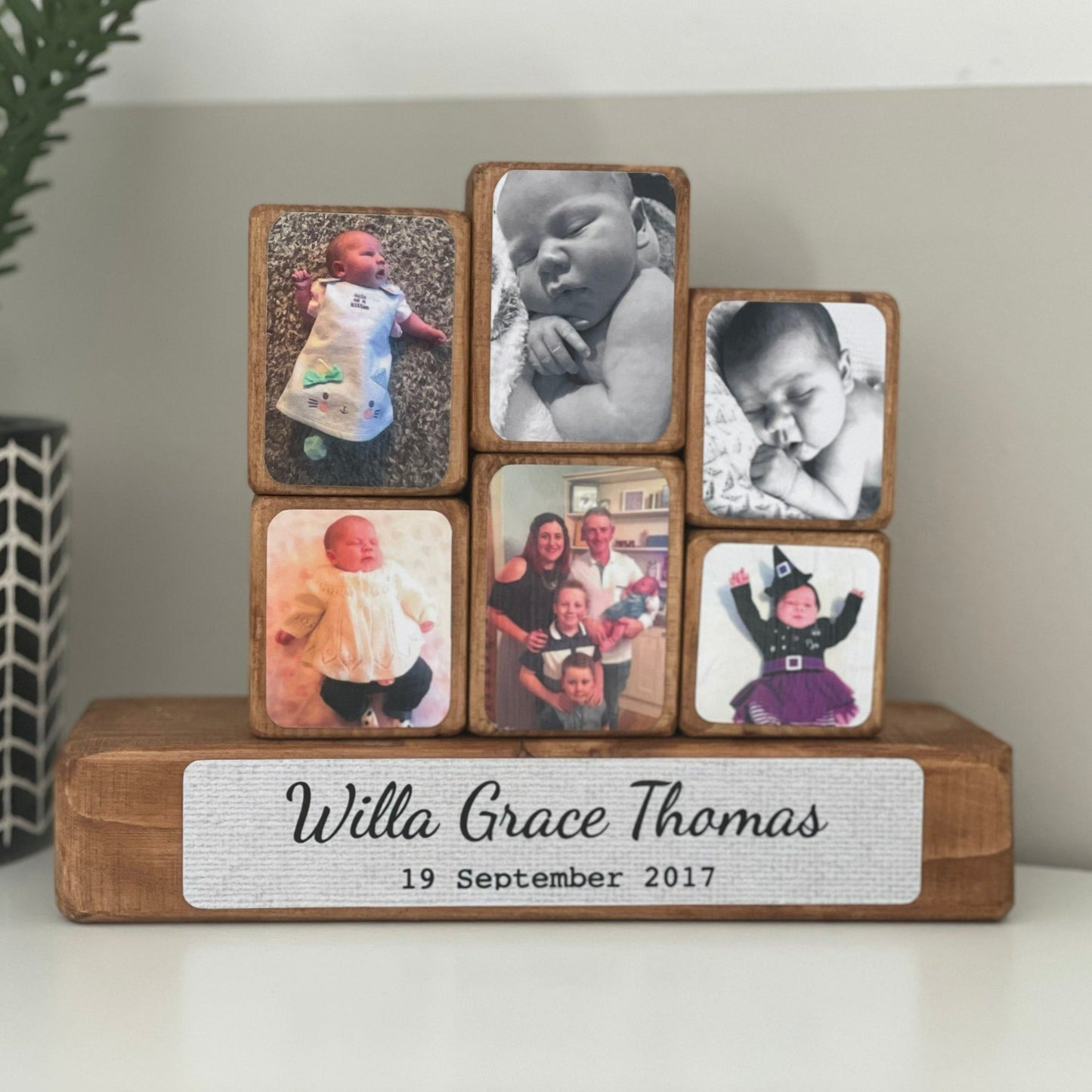 Personalized Photo Stacking Blocks