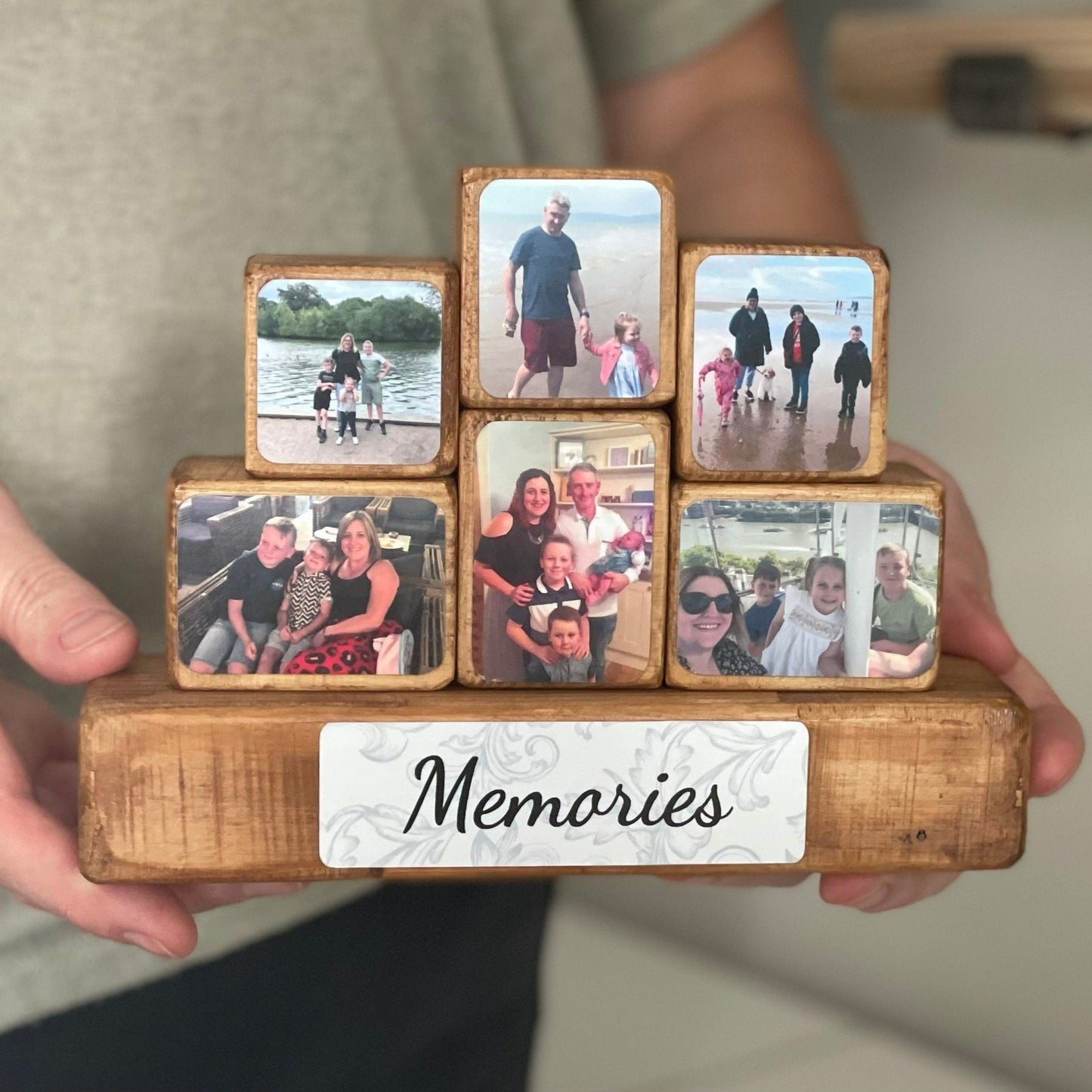 Personalized Photo Stacking Blocks