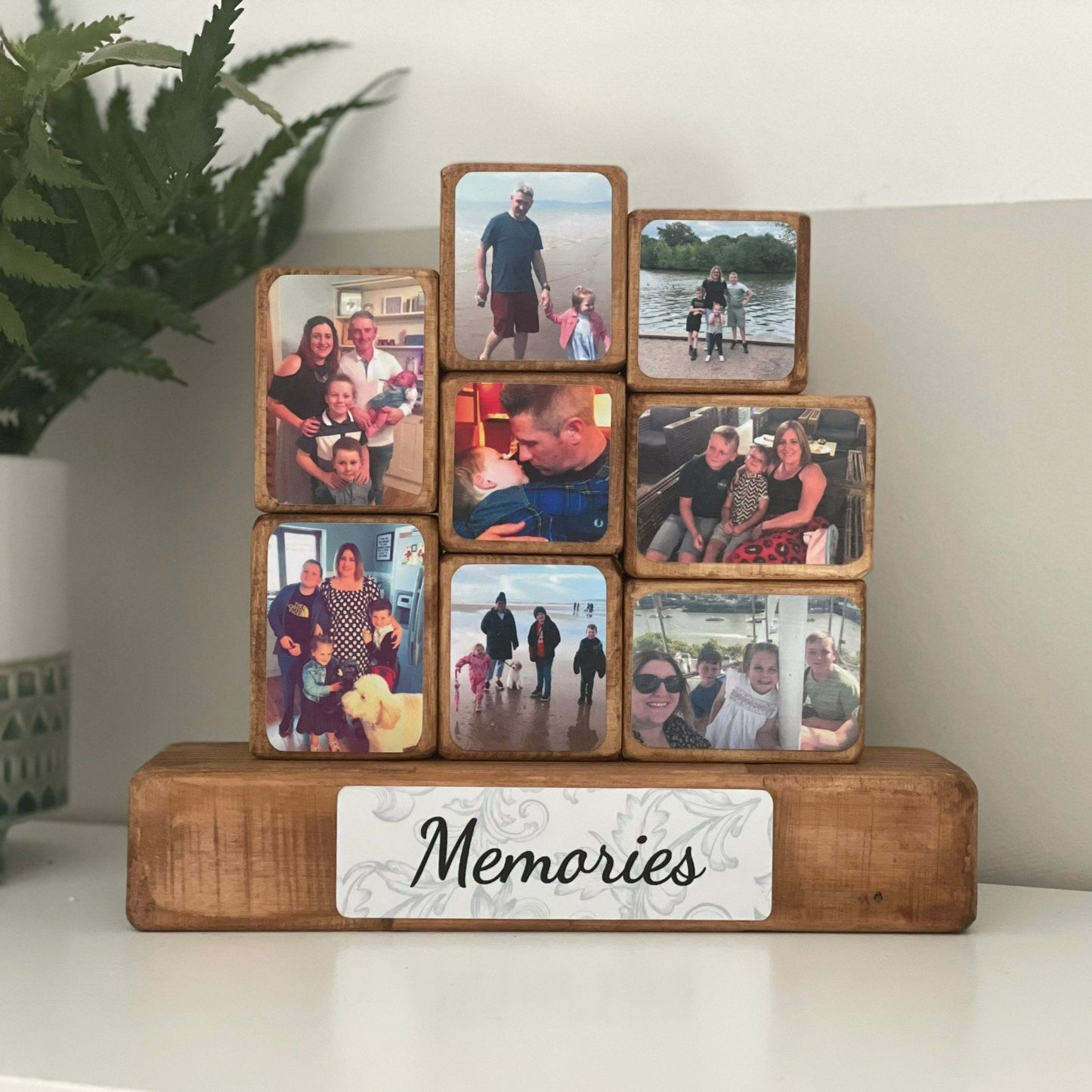 Personalized Photo Stacking Blocks