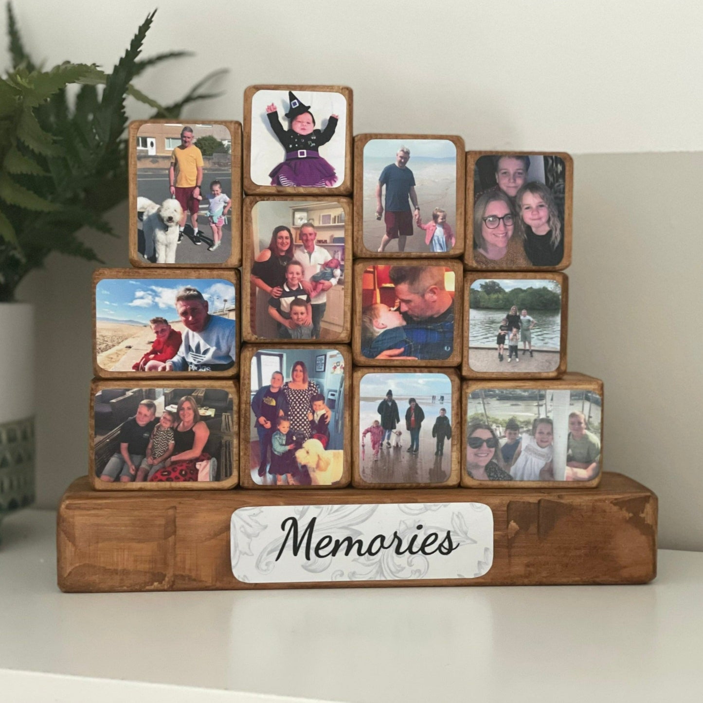 Personalized Photo Stacking Blocks