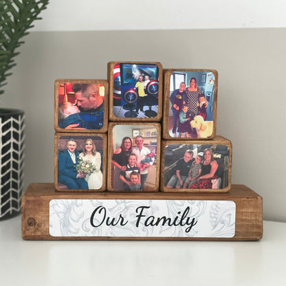 Personalized Photo Stacking Blocks