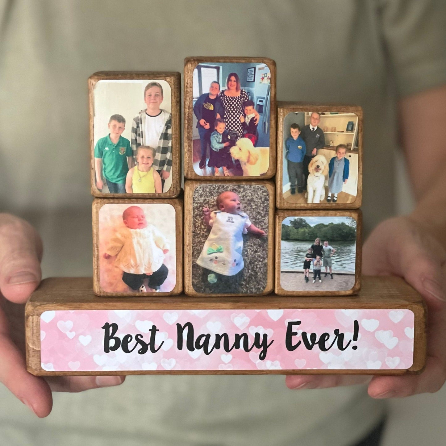 Personalized Photo Stacking Blocks