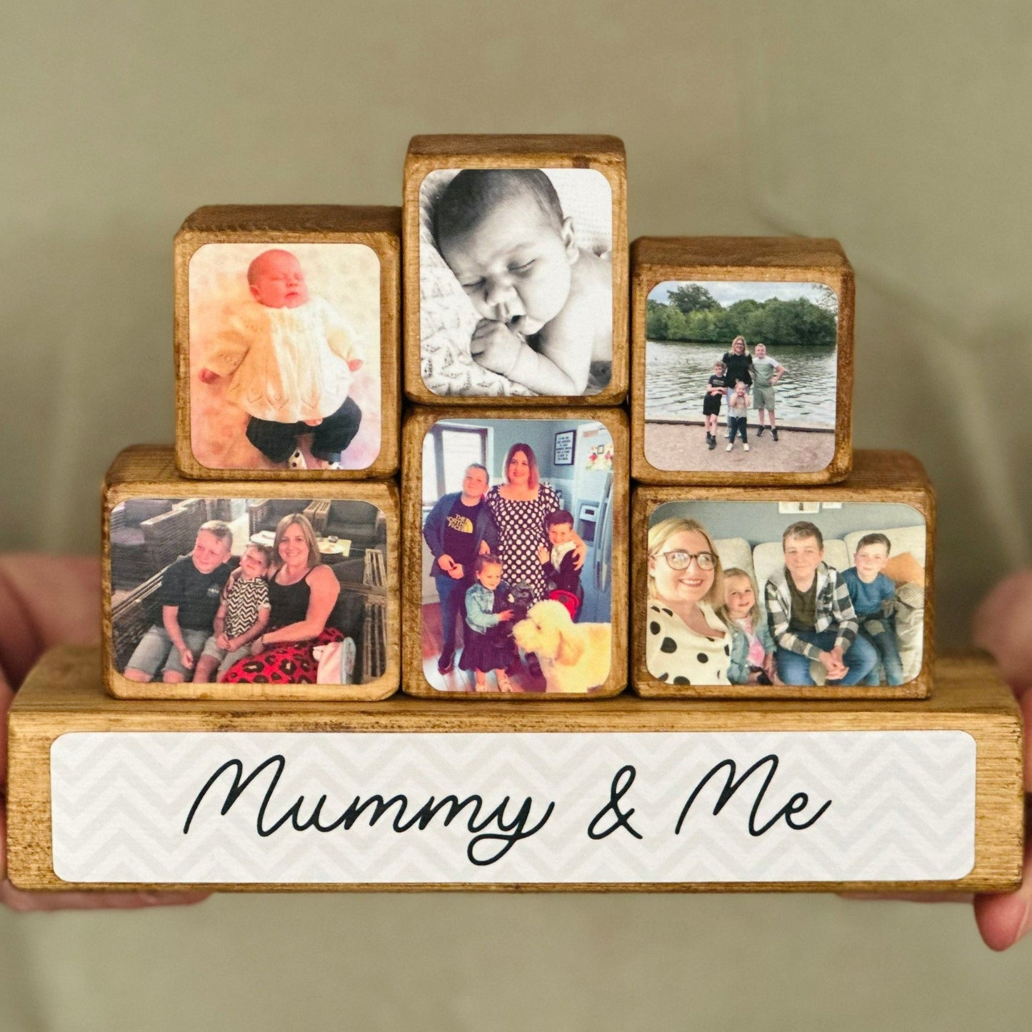 Personalized Photo Stacking Blocks