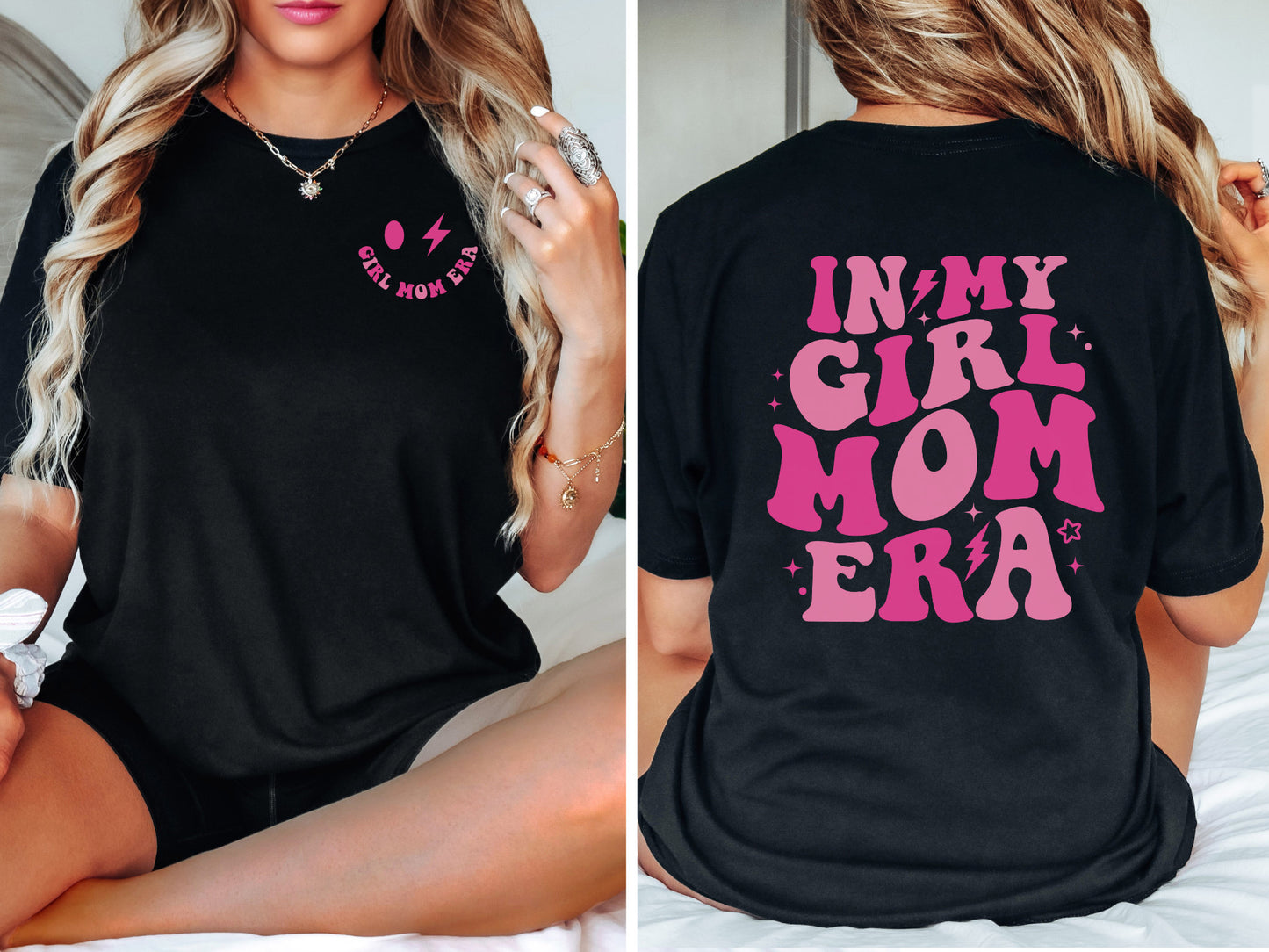 In My Girl Mom Era Sweatshirt and Hoodie, Girl Mom Club T-shirt