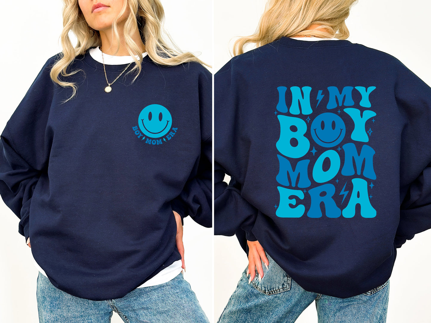 In My Boy Mom Era Sweatshirt, Boy Mama Comfort Colors Tshirt