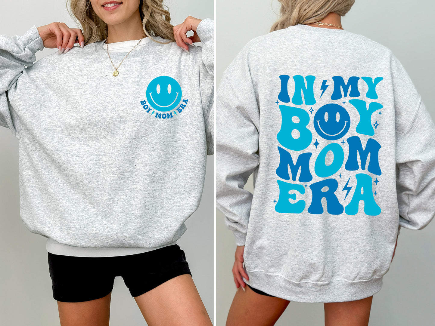 In My Boy Mom Era Sweatshirt, Boy Mama Comfort Colors Tshirt