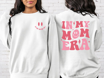 2 Side In My Mom Era Sweatshirt, Mom Shirt, Mama Sweatshirt, Gift For Mom