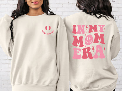 2 Side In My Mom Era Sweatshirt, Mom Shirt, Mama Sweatshirt, Gift For Mom