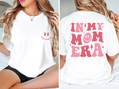 2 Side In My Mom Era Sweatshirt, Mom Shirt, Mama Sweatshirt, Gift For Mom