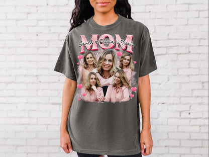 Retro Custom Bootleg Mom Comfort Colors Tee