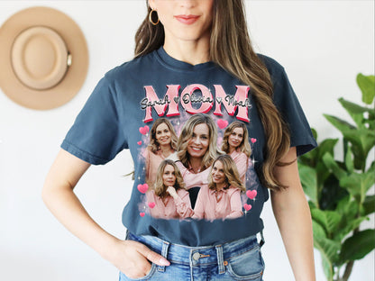 Retro Custom Bootleg Mom Comfort Colors Tee