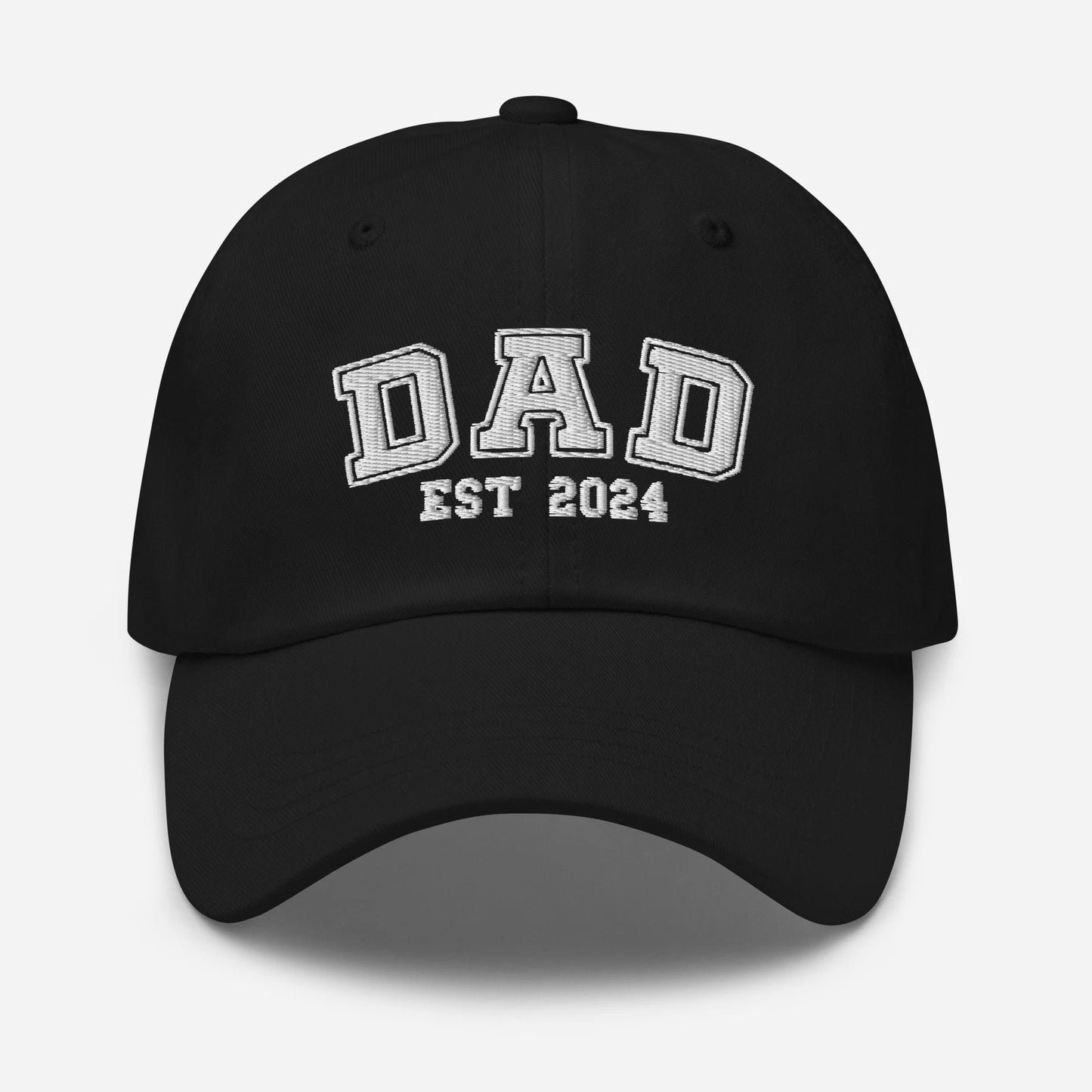 DAD Est Year Embroidered Dad Hat