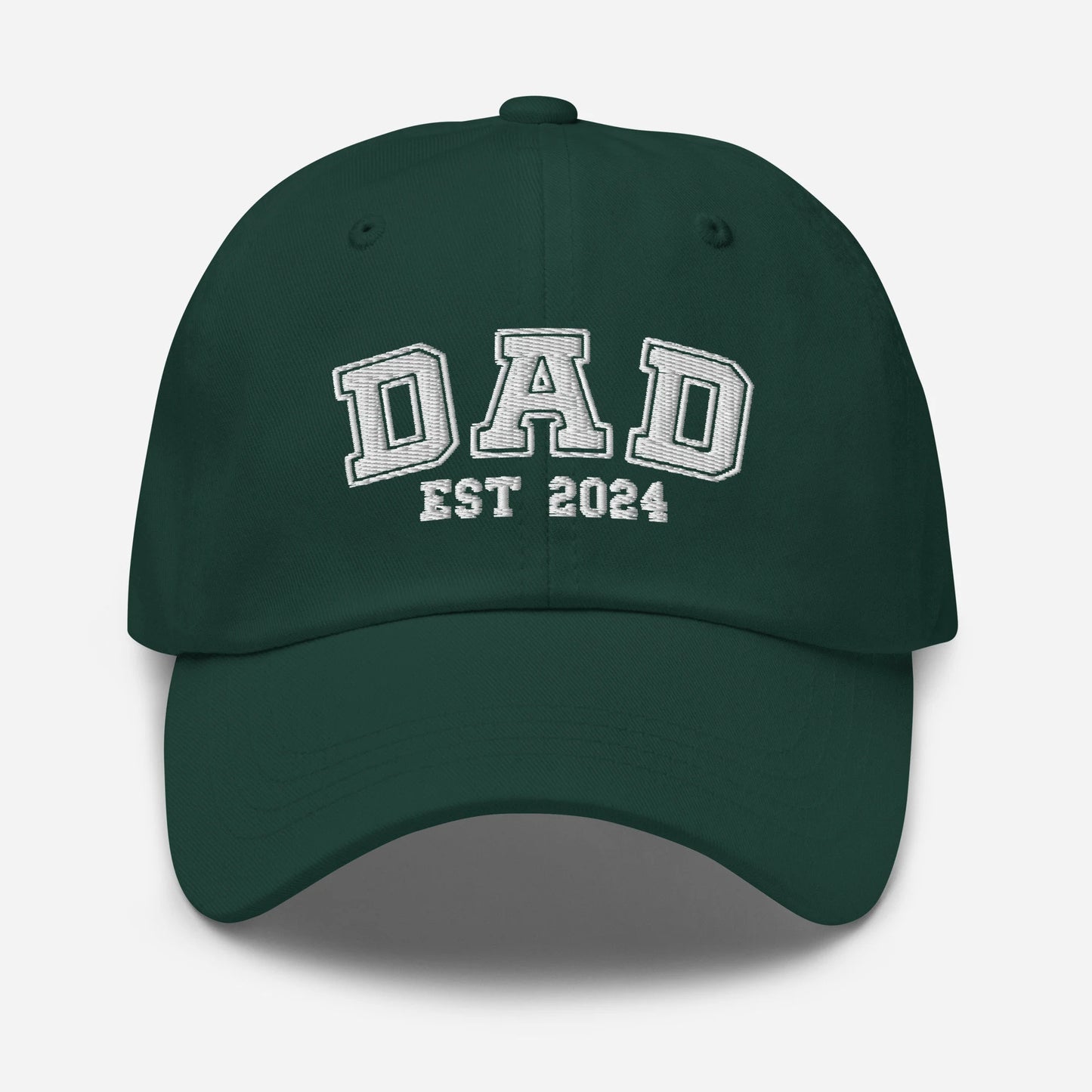 DAD Est Year Embroidered Dad Hat