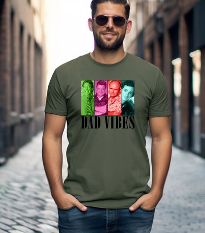 Dad Vibes Shirt for Father - 90s Dad Shirt, Happy Father’s Day