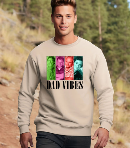 Dad Vibes Shirt for Father - 90s Dad Shirt, Happy Father’s Day