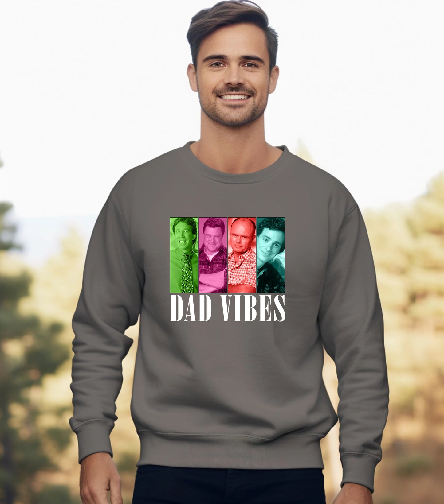 Dad Vibes Shirt for Father - 90s Dad Shirt, Happy Father’s Day