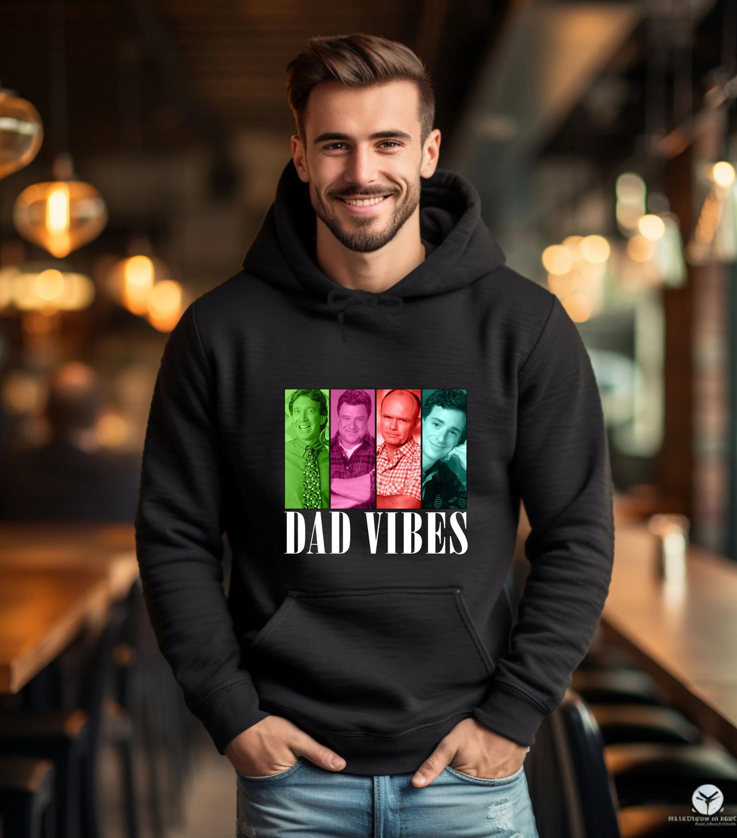 Dad Vibes Shirt for Father - 90s Dad Shirt, Happy Father’s Day