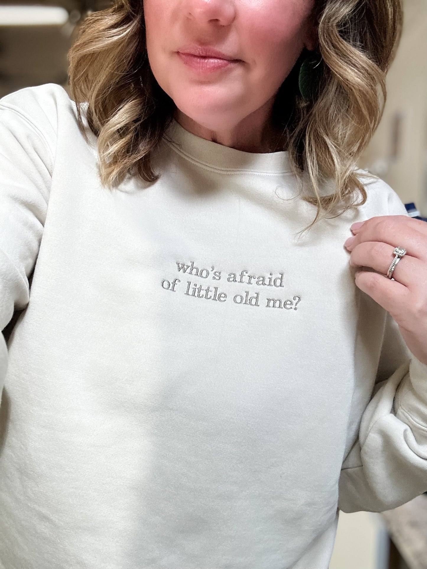 Who's Afraid Of Little Old Me Sweatshirt, Tortured Poet Sweatshirt