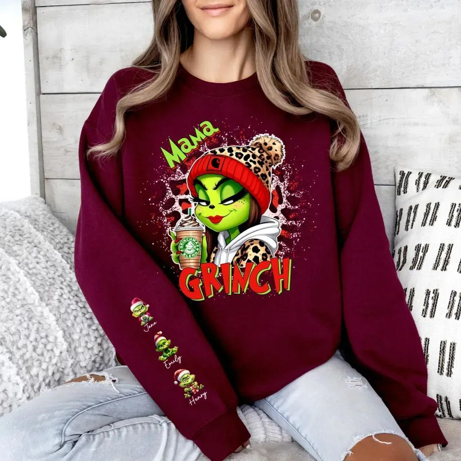 Custom Christmas Movie Characters Mama and Daddy T-Shirt/Sweatshirt/Hoodie