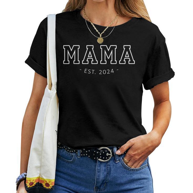 Personalized Mama Embroidered Sweatshirt With Kid Names On Sleeve