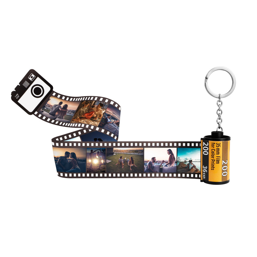 💖For Lover💖Custom Drive Safe Film Roll Keychain For Your Love