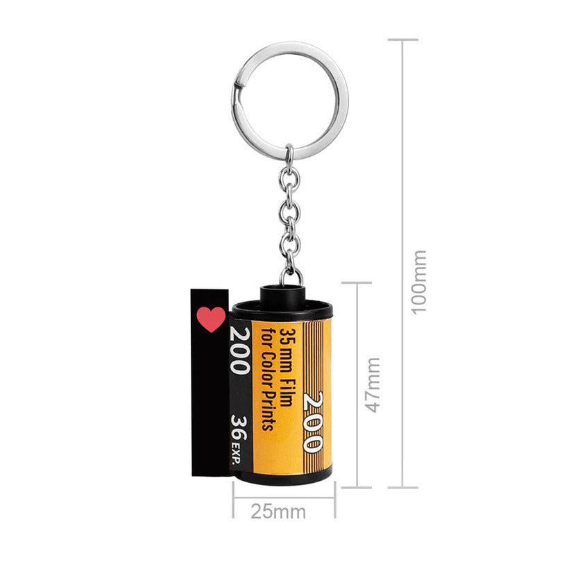 💖For Lover💖Custom Drive Safe Film Roll Keychain For Your Love