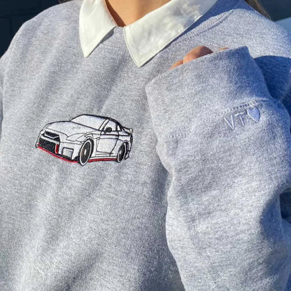 Customized Embroidered Car Craft Hoodies, Car Enthusiast Gifts