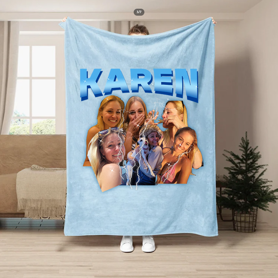 Custom Vintage Blanket