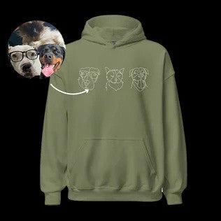 Custom Embroidered Pet Hoodie