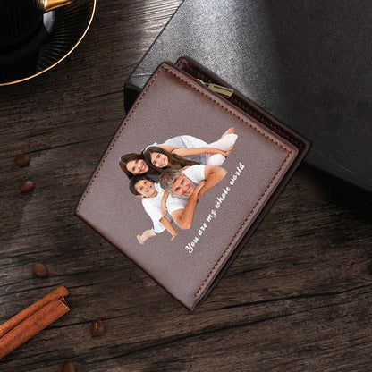 Custom Photo Print Wallet [Best gift to your lover]