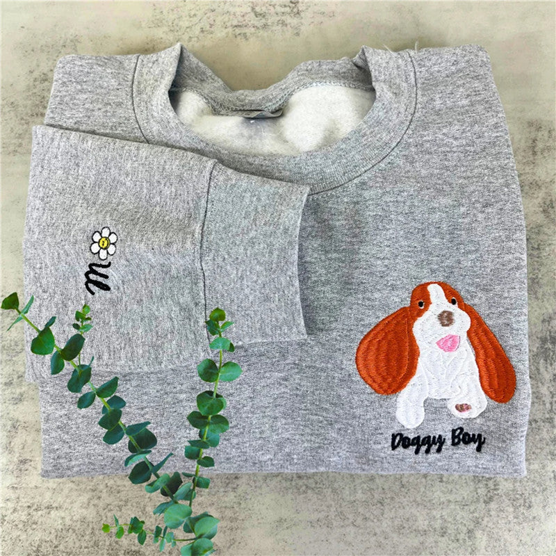 Custom Pet Face and Pet name Sweatshirt, Hoodie,T-shirt