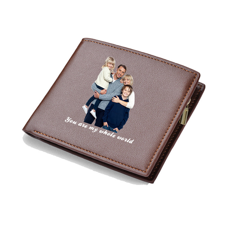 Custom Photo Print Wallet [Best gift to your lover]