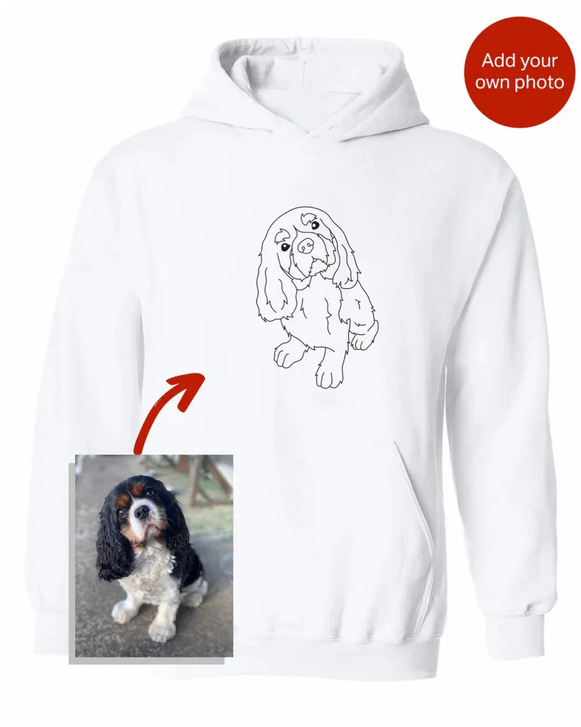 Custom Embroidered Pet Hoodie